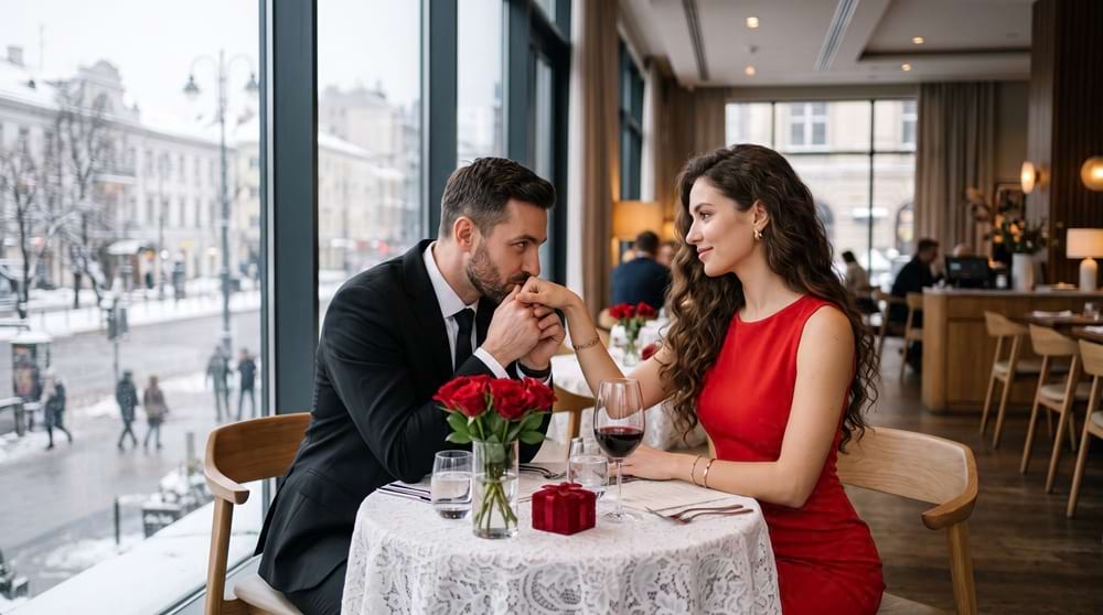 Couple illustrant un guide consacré aux rencontres Sugar Daddy à Lille